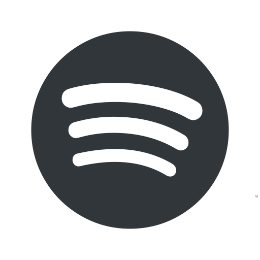 Black Spotify Icon #45.