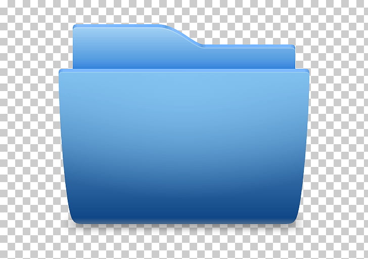 Directorio macintosh ico icono azul, carpeta PNG Clipart.