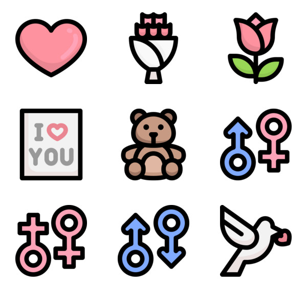 Heart Icons.
