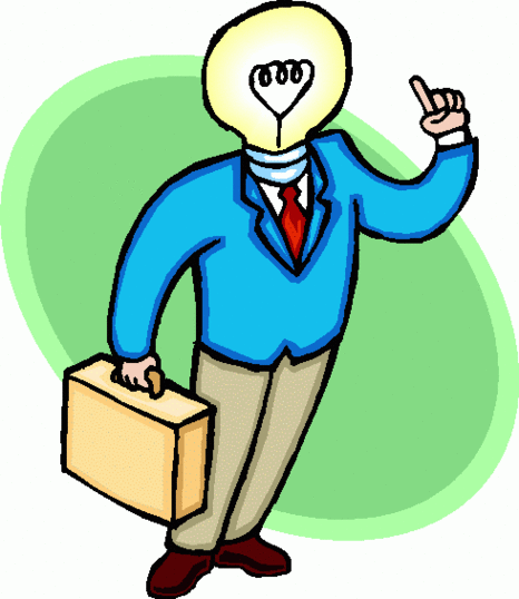 Idea Man Clipart.