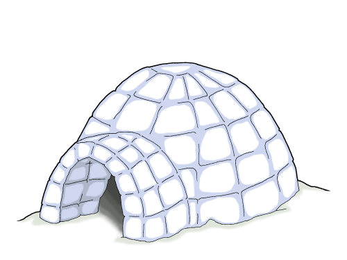 High Resolution Igloo Png Clipart #33767.