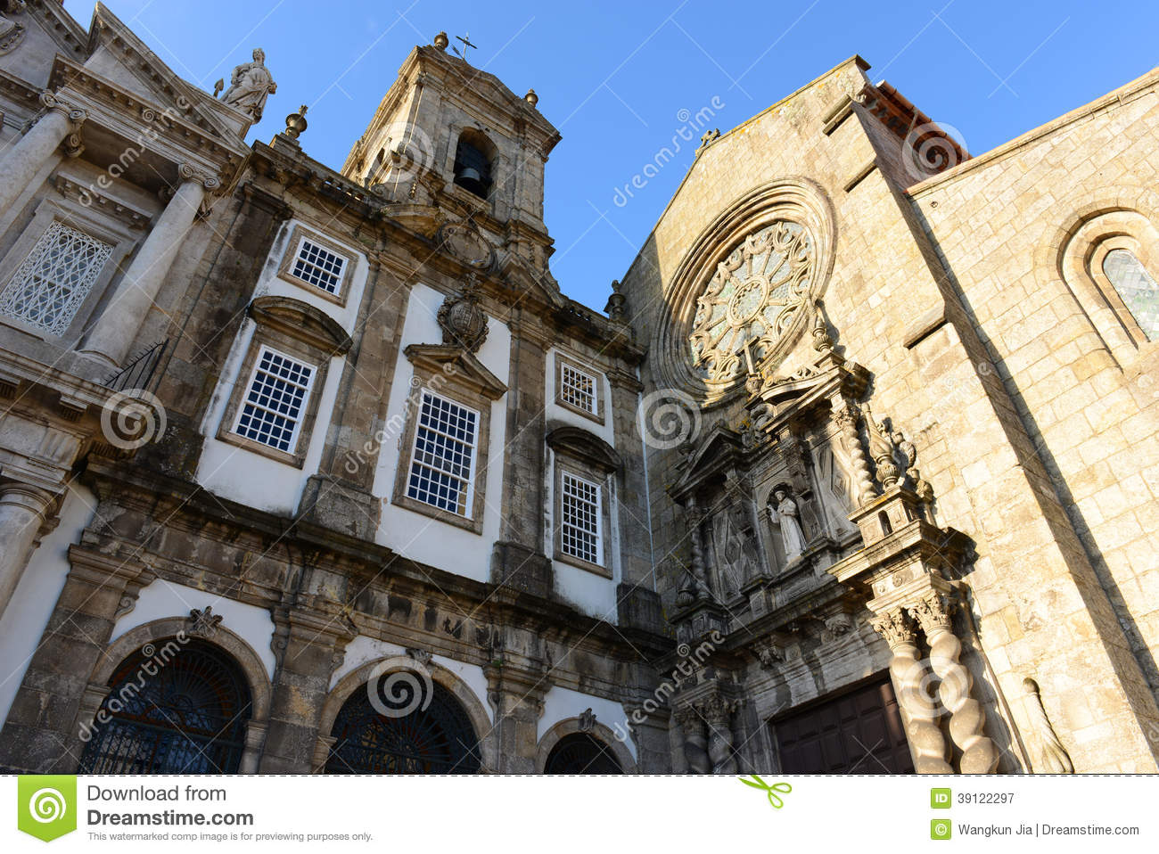 Igreja De São Francisco, Porto, Portugal Stock Photo.