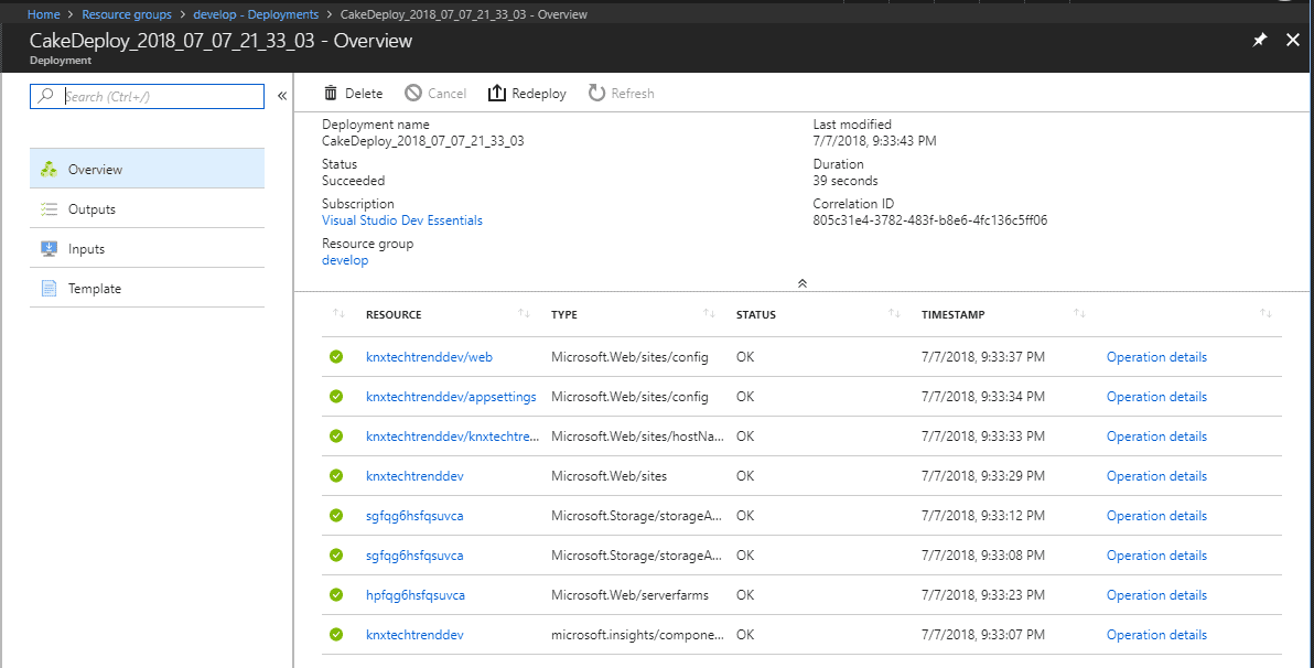 Automating Azure Deployment with C# Cake, and PowerShell.