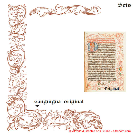online illuminated manuscript borders free