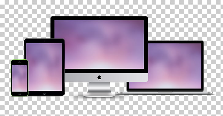 Responsive web design Mockup Website, Apple laptop modern.