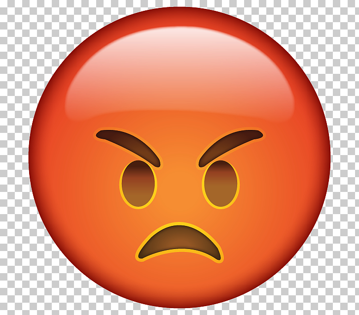 Emoji Anger Smiley Emoticon Icon, Angry Emoji Photo, angry.