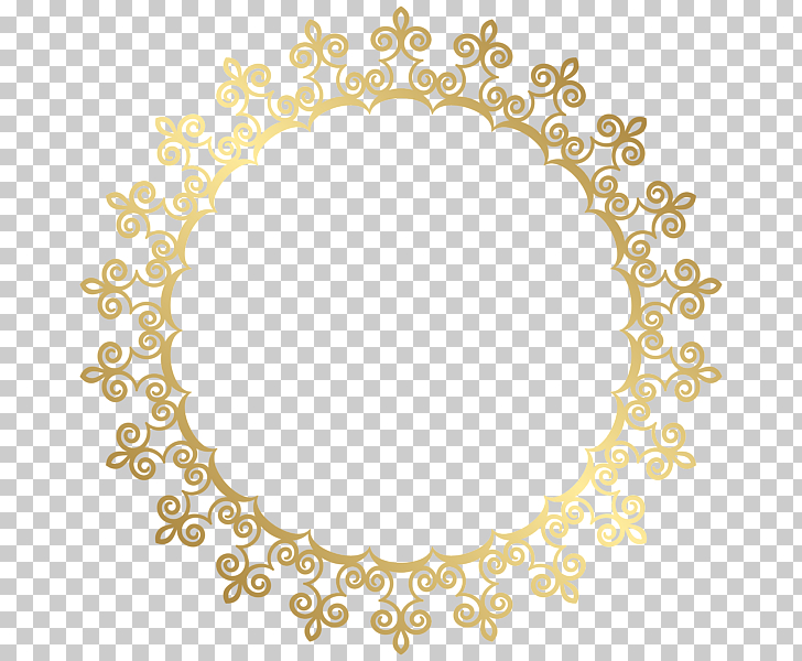 Gold , Gold Border Frame HD, round gold wrought frame PNG.