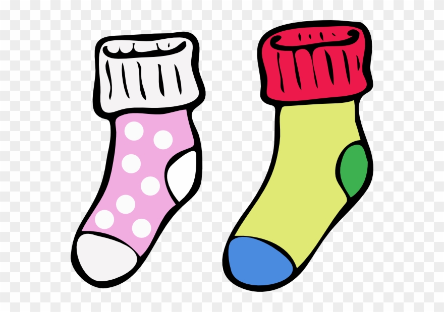 Colouring Pictures Of Socks Clipart (#316468).