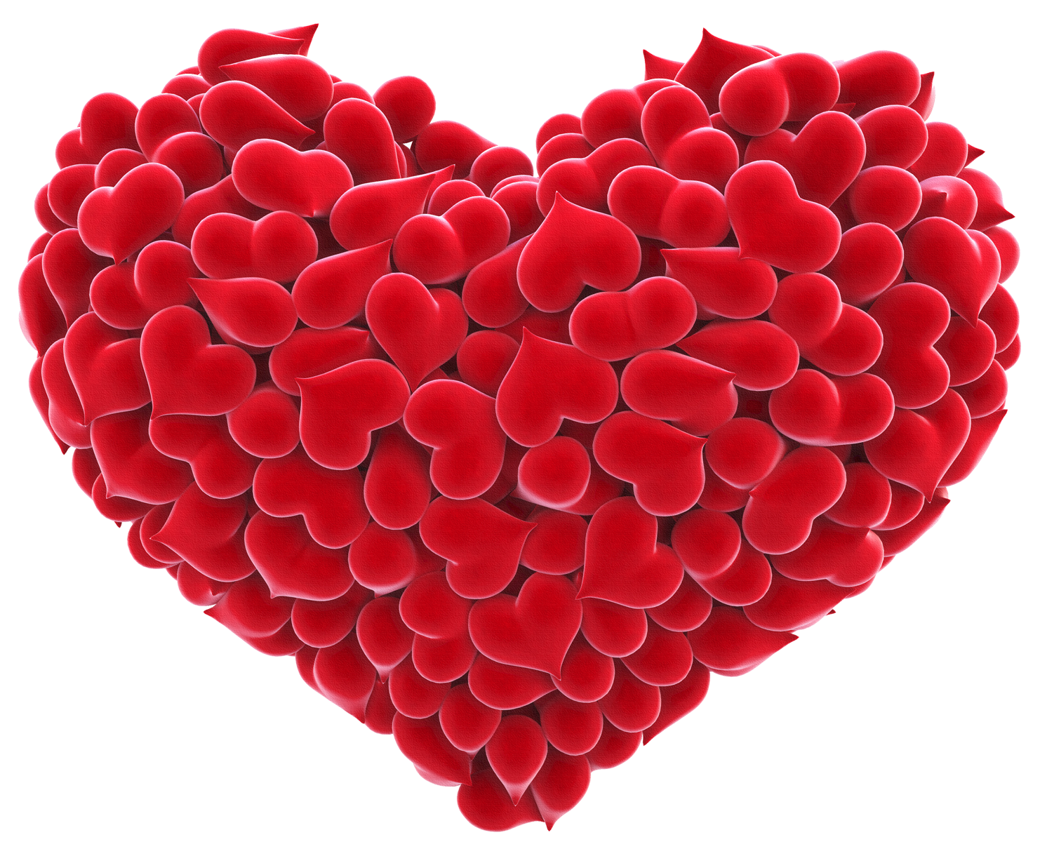 Red Heart PNG Image.