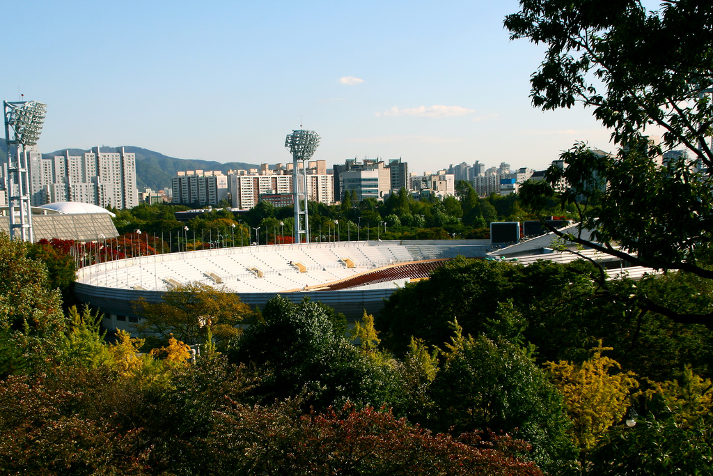 Olympic Velodrome, South Korea 2019.