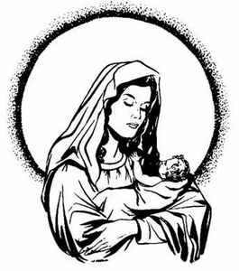 Immaculate Conception Clipart.