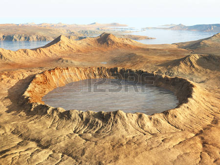 337 Impact Crater Stock Vector Illustration And Royalty Free.