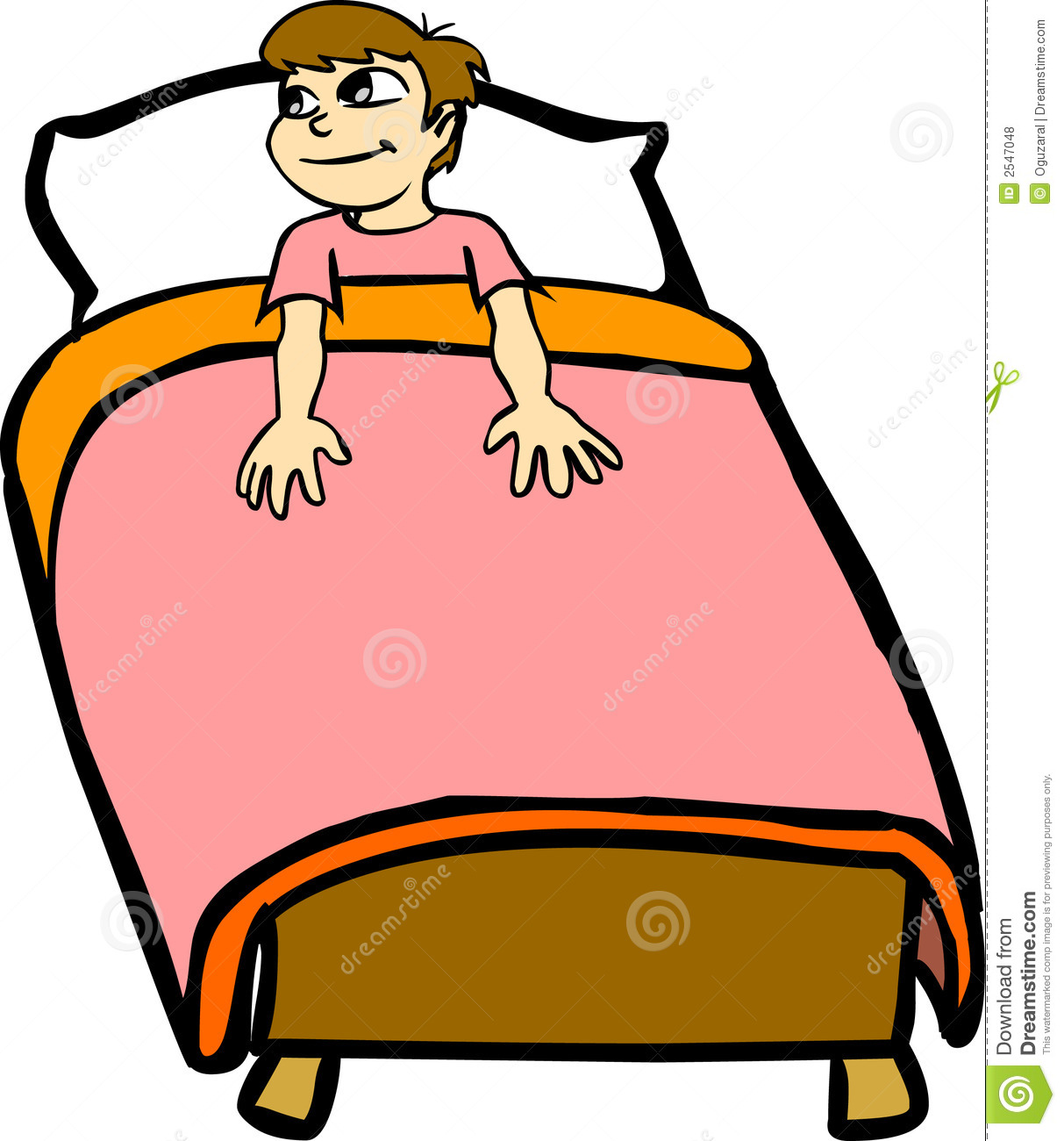 Cartoon Bed.