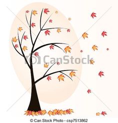 Oak tree illustrations and clipart.
