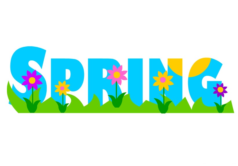 First day of spring free clipart.