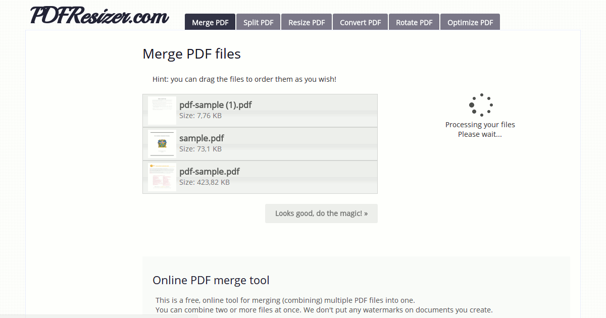 Online JPG to PDF Converter.