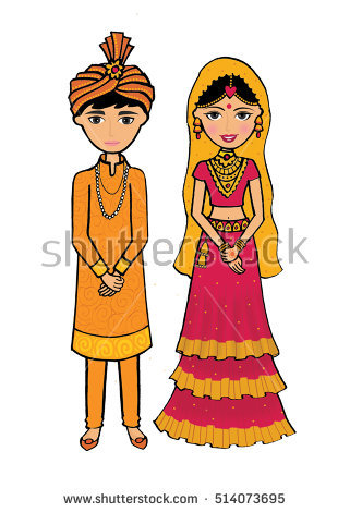 indian bride and groom clipart 20 free Cliparts | Download images on ...