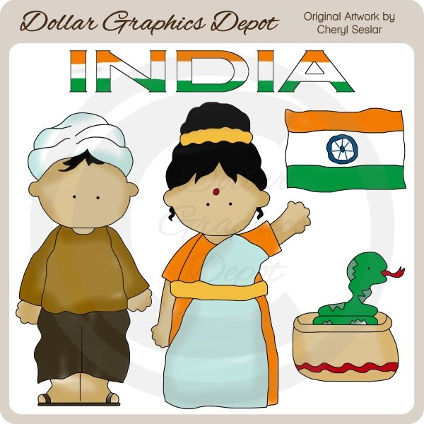 Indian Clipart Kids.