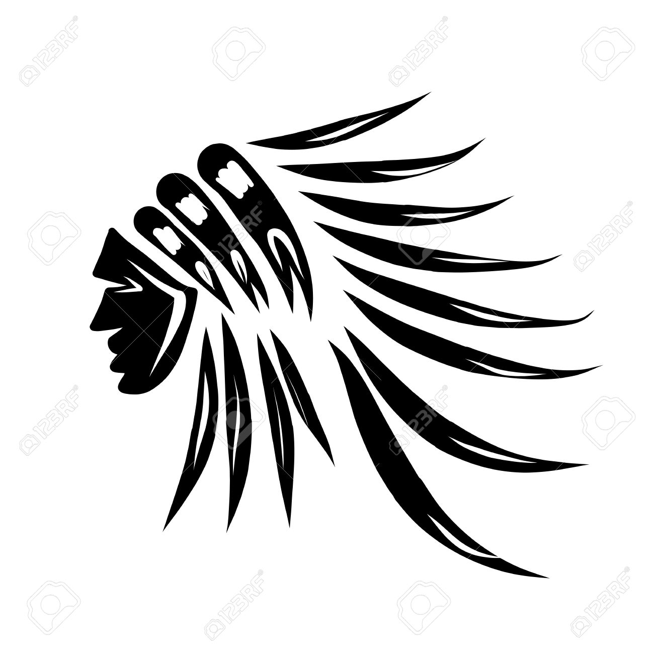 indian head silhouette clip art 10 free Cliparts | Download images on