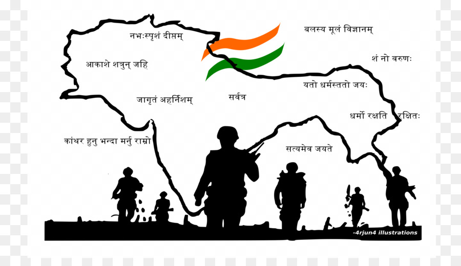 Indian Army clipart.