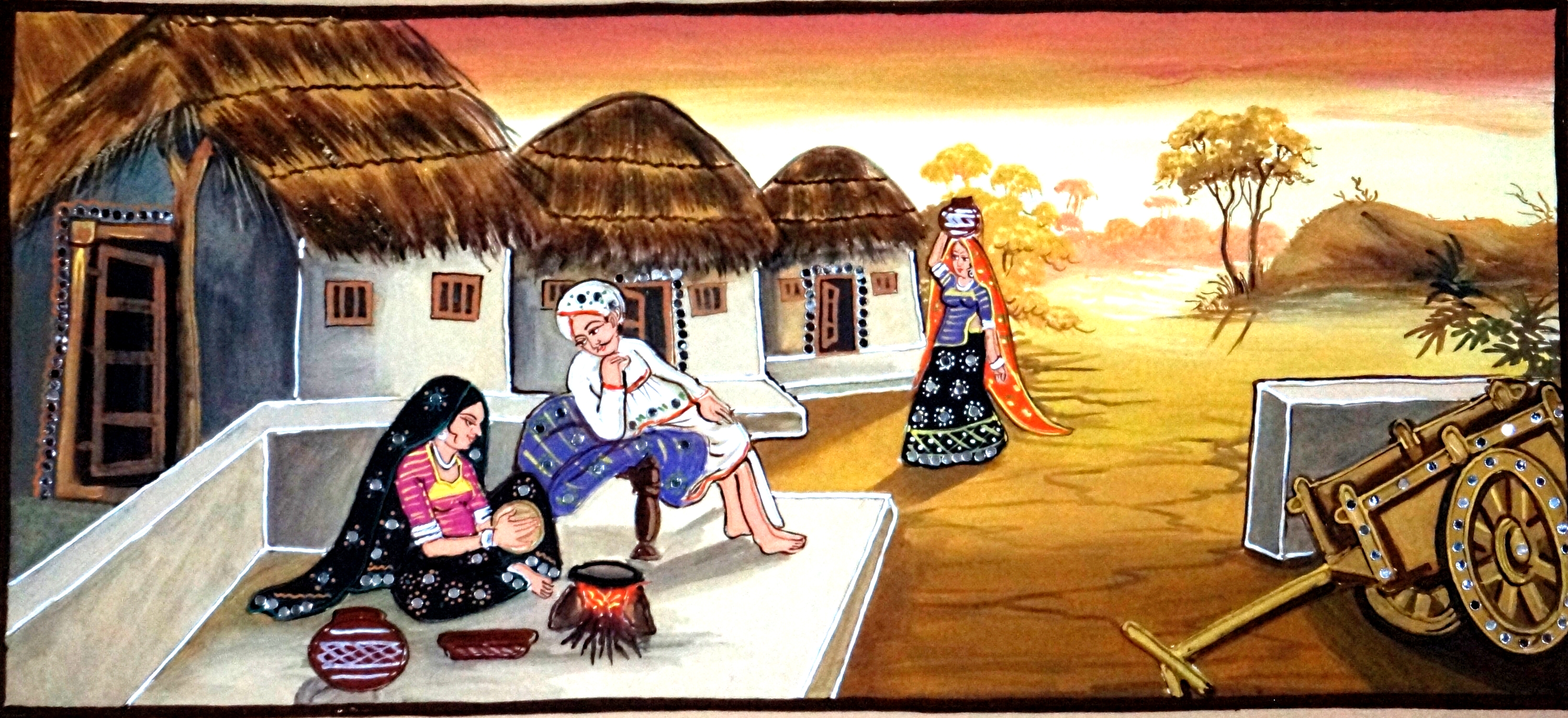 Indian village clipart - Clipground