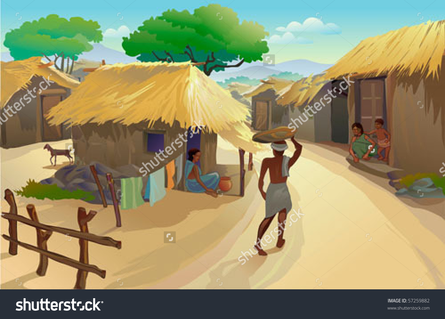 Indian village clipart 20 free Cliparts | Download images on Clipground
