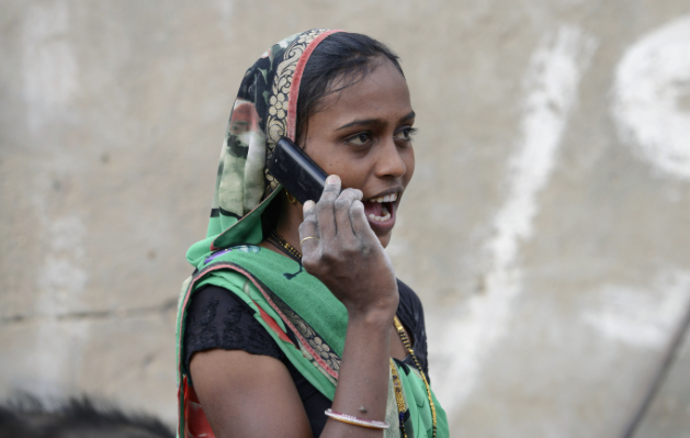 Indian village bans girls unmarried women cell phones.