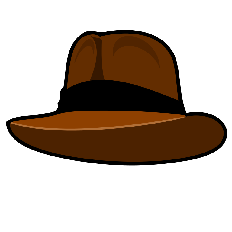 Indiana Jones Hat Clipart.