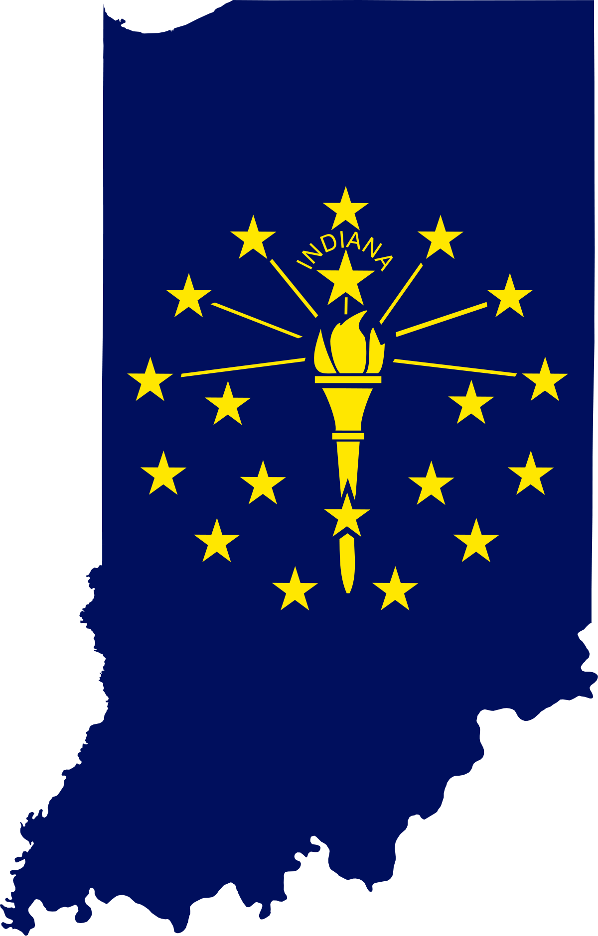 File:Flag map of Indiana.svg.