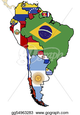 Clipart south america map.