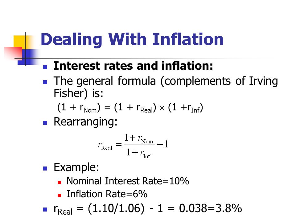 Nominal Rate Equation Finance