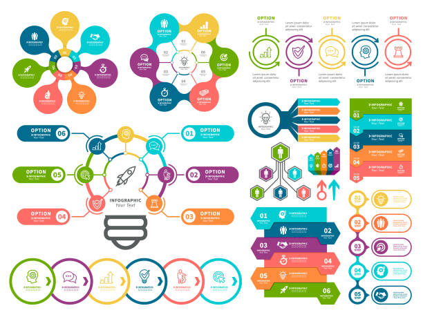 Best Infographics Illustrations, Royalty.