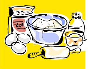 Cooking Ingredients Clipart.