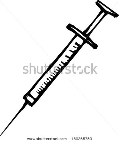 Clipart Injection Syringe.