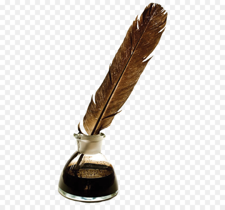 Ink Bottle And Feather PNG Transparent Ink Bottle And.