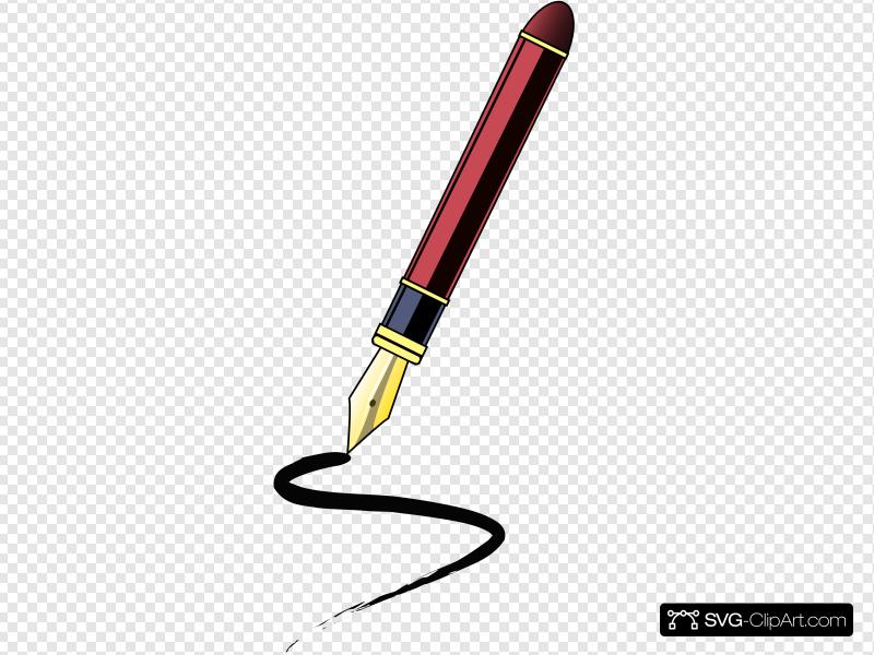 Ink Pen Clip art, Icon and SVG.