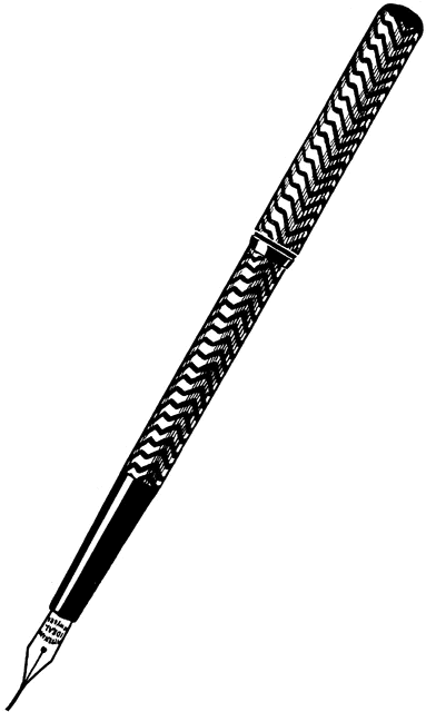 Ink pen clip art pen image #18577.