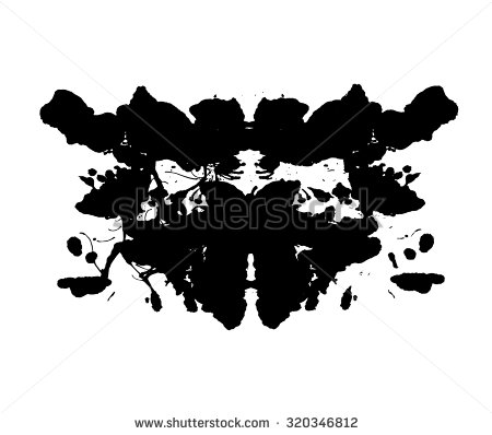 Rorschach Test Clipart.