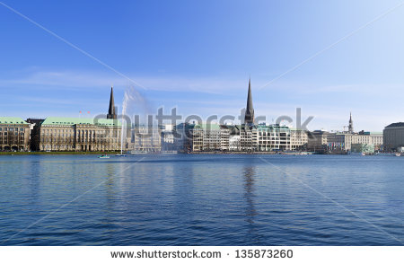 Hamburg Skyline Lizenzfreie Bilder und Vektorgrafiken kaufen.