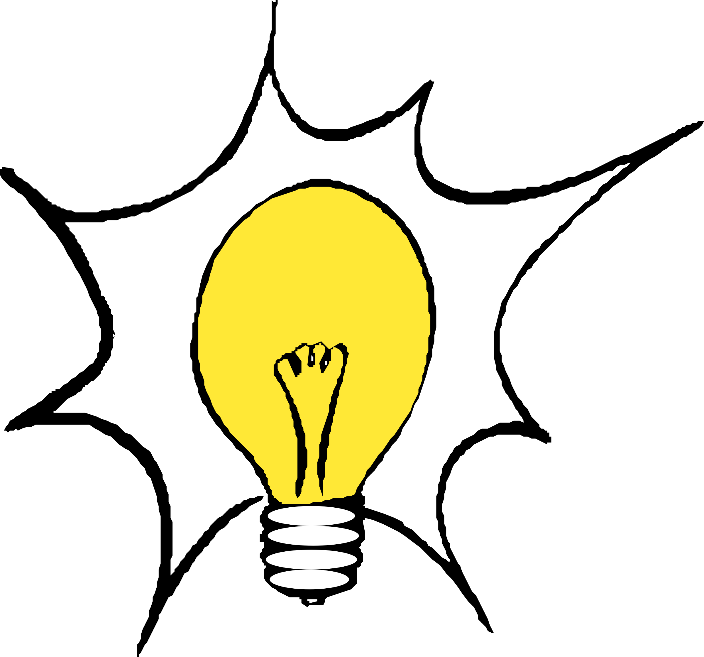 Lightbulb light bulb clip art at vector 2 image.