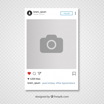 Instagram Layout Vectors, Photos and PSD files.
