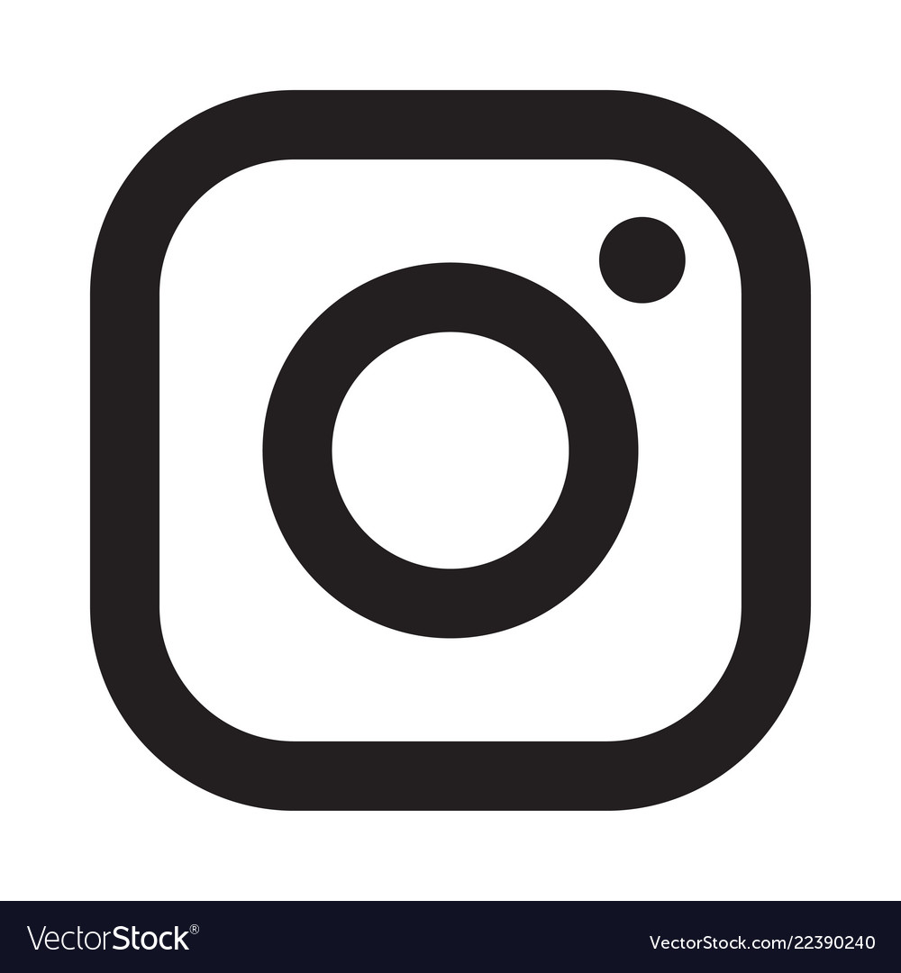Instagram logo icon.