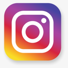 Instagram Icon Glyph Black Silhouette Vector Logo.