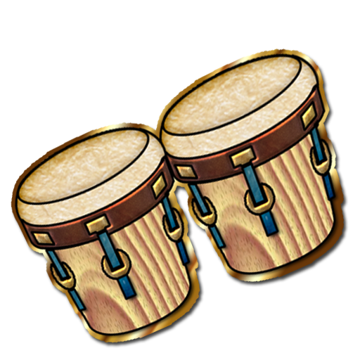 Bongos Clip Art.