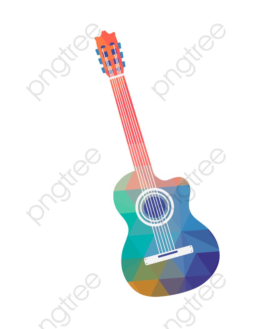 Guitarra Instrumento Png Vector Material, Creative Instrumento.