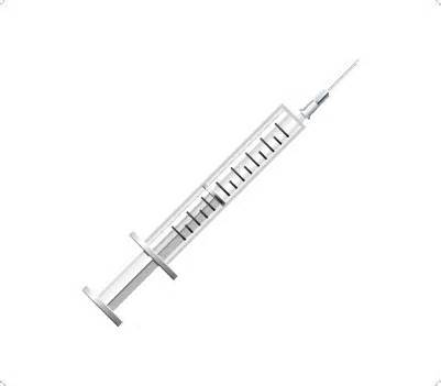 Insulin Syringe Clipart.