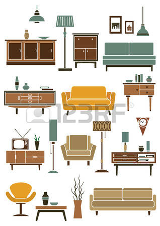 107,899 Furniture Stock Vector Illustration And Royalty Free.