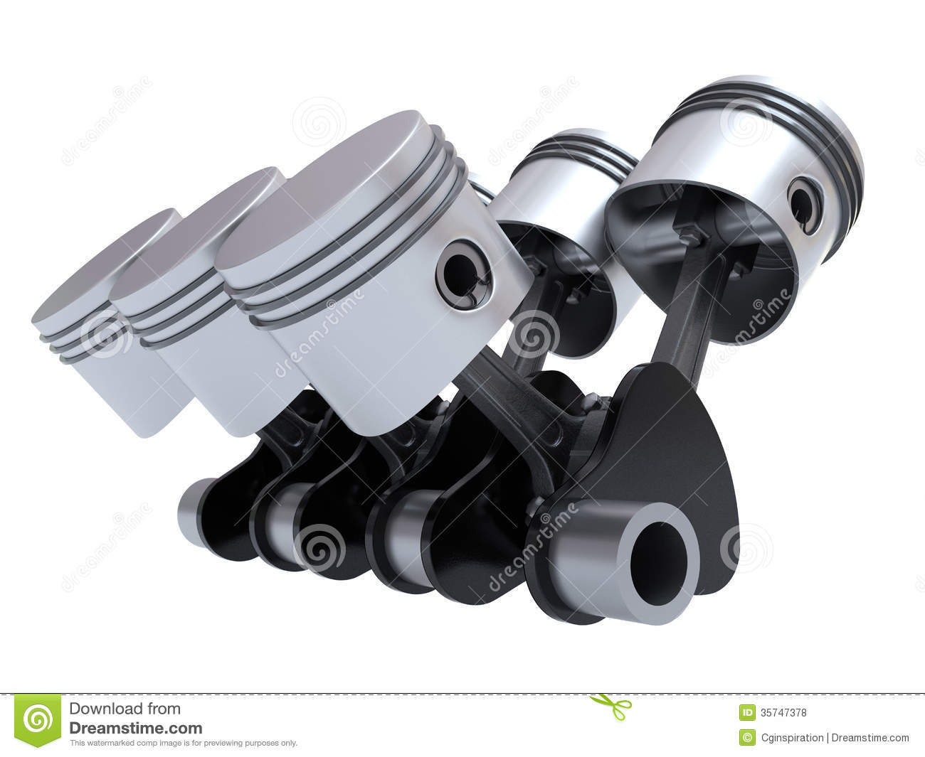 Internal Combustion Engine Royalty Free Stock Photos.