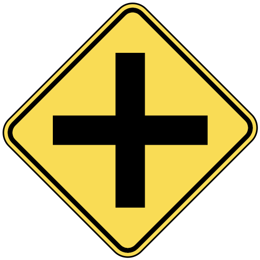 Intersection Clipart.