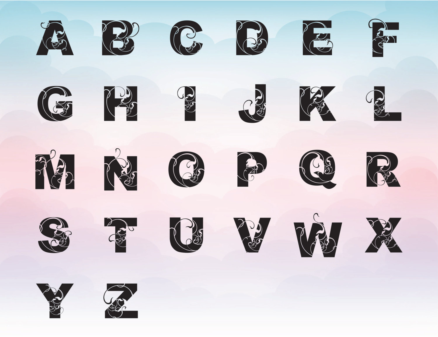 intricate alphabet clipart e 20 free cliparts download images on